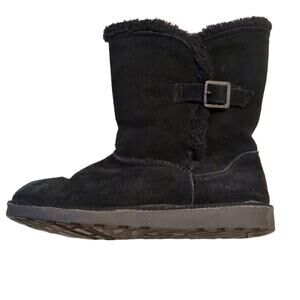 Canyon River Blues Black Leather Booties